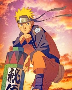 Naruto Anime paint by numbers