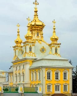 Peterhof Palace paint by numbers