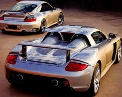 Porsche 911 Carrera GT paint by numbers