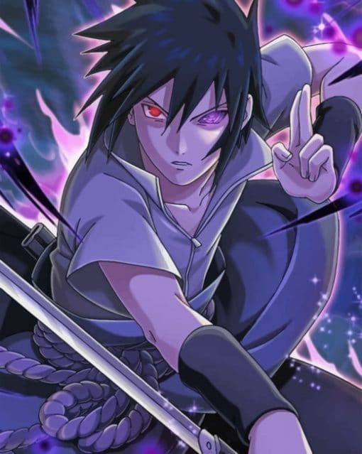 Sasuke Paint by numbers