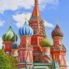 St. Basil's Cathedral paint by numbers