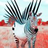 Zebra With Wings paint by numbers