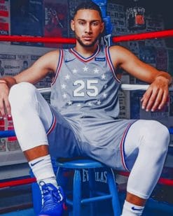 Ben Simmons Paint by numbers