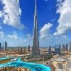 Burj khalifa paint by numbers