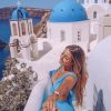 Follow Me To Santorini Greece Paint by numbers