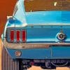 Ford Mustang 1967 Fastback Paint by numbers