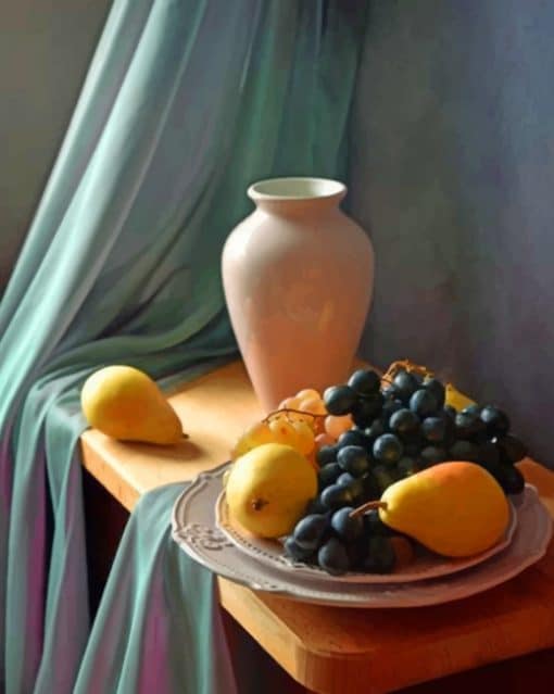 Fruits Still Life Paint by numbers