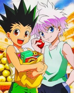 Hunter X Hunter And Killua paint by numbers