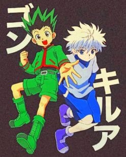 Hunter X Hunter paint by numbers