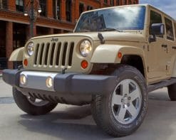 Jeep Sahara 2011 Paint by numbers