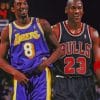 kobe And Jordan Paint by numbers