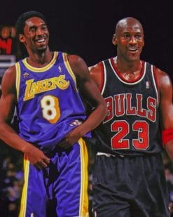 kobe And Jordan Paint by numbers