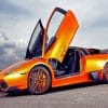 Lamborghini Murcielago paint by numbers