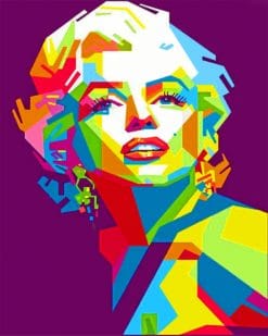 Marilyn Monroe paint by numbers