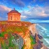 Mussenden Temple Northern Ireland paint by numbers