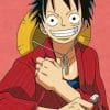 One Piece Luffy paint by numbers