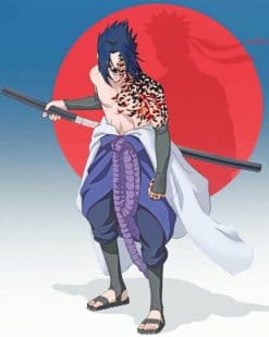 Sasuke Orochimaru paint by numbers