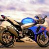 Suzuki Gsxr Bike paint by numbers