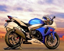 Suzuki Gsxr Bike paint by numbers