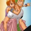 Zoro And Nami paint by numbers