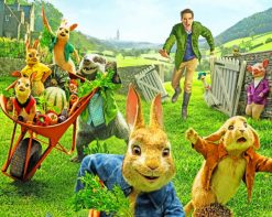 Peter Rabbit Movie Paint by numbers