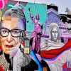 Bader Ginsburg Mural Piant by numbers