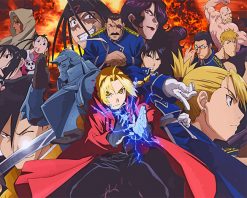 Fullmetal Alchemist Anime paint by numbers