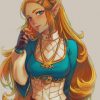 Princess-Zelda-paint-by-number