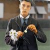 aesthetic-buster-keaton-and-flower-paint-by-numbers