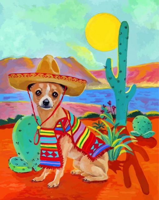 mexican-chihuahua-paint-by-number