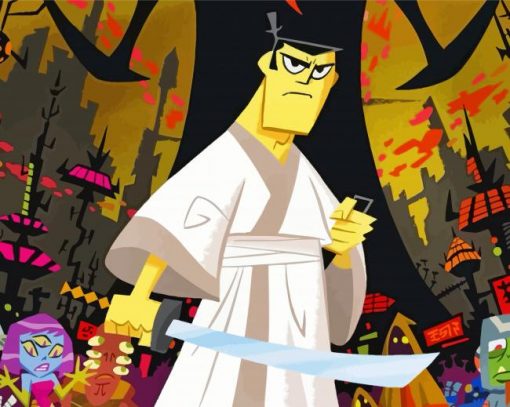 samurai-jack-paint-by-number