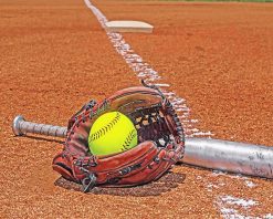 softball-equipment-paint-by-numbers