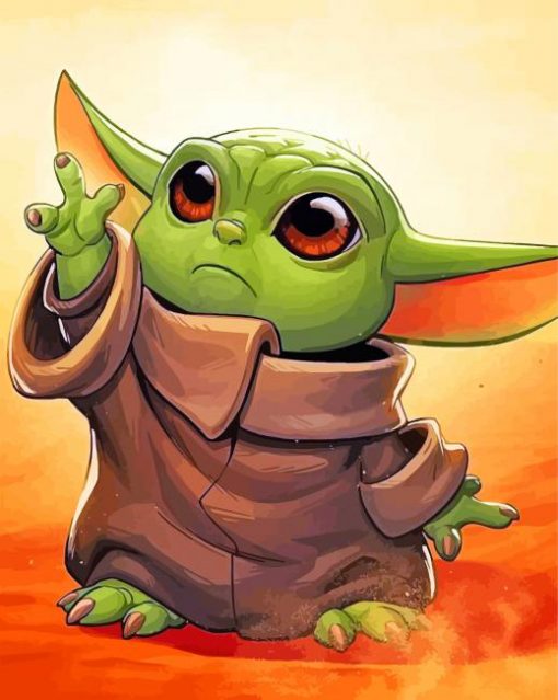 Baby-Yoda-paint-by-numbers