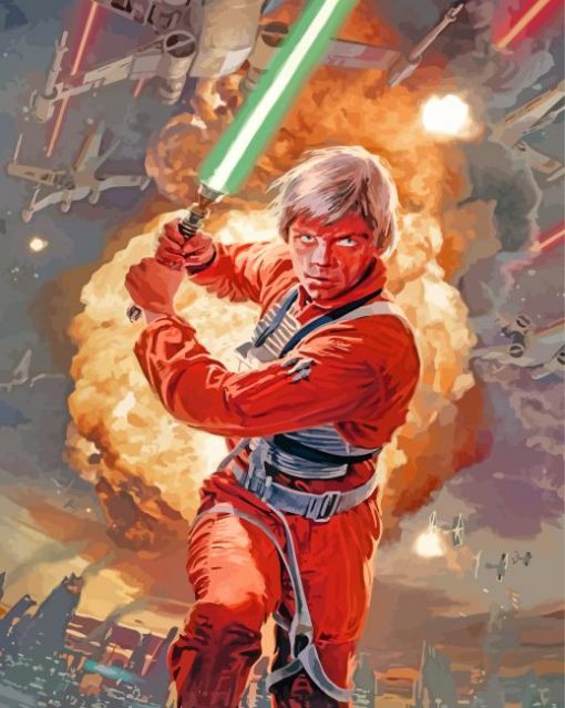 aestehtic-Luke-skywalker-paint-by-number