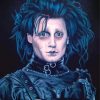 Edward Scissorhands Portrait paint by numbers