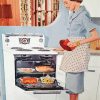 Vintage Woman Cooking paint by numbers