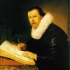 A Scholar Rembrandt paint by numbers