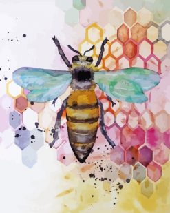 Bee Art Paint by numbers