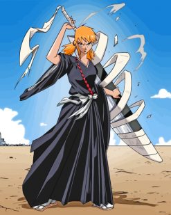 Bleach Ichigo Female paint by numbers