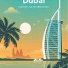 Dubai Poster Paint by numbers