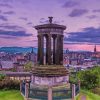 Dugald Stewart Monument Edinburgh paint by numbers