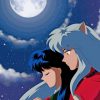 Inuyasha And Kikyo paint by numbers