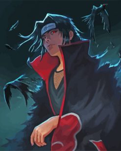 Itachi Uchiha Art paint by numbers