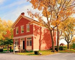 Joseph Smith's Red Brick Store paint by numbers