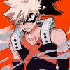 Katsuki Bakugo paint by numbers