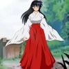 Kikyo Inuyasha Anime paint by numbers