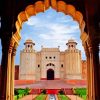 Lahore Fort Pakistan paint by numbers