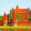 Malbork-Castle-poland-paint-by-number