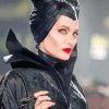 Maleficent Angelina Jolie paint by numbers