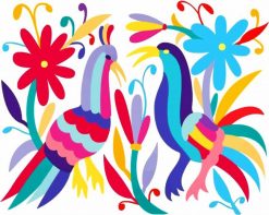 Otomi Folk Art paint by numbers